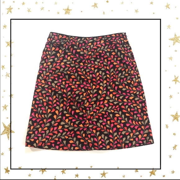 Talbots Dresses & Skirts - Talbots Multicolor Leaves  A-line mini skirt (F2)